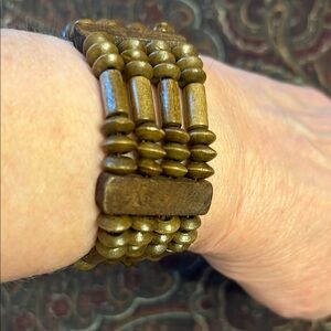Wooden Beaded Bracelet